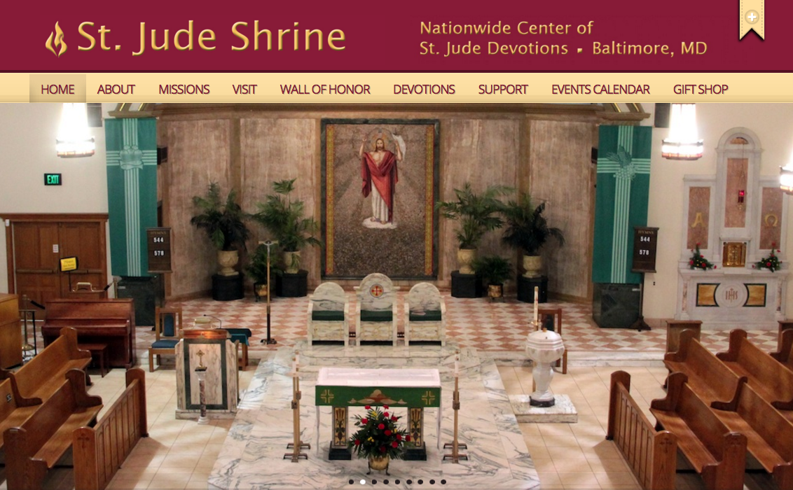 st jude shrine baltimore website